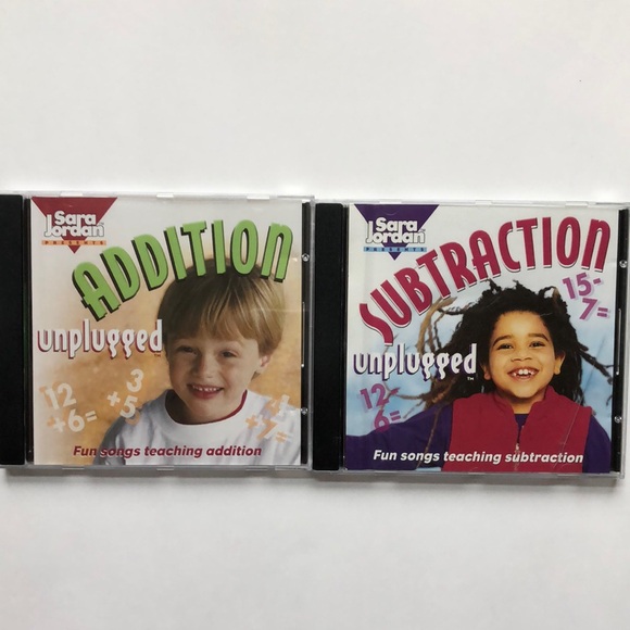 Kids Addition and Subtraction Unplugged CDs - Picture 1 of 3